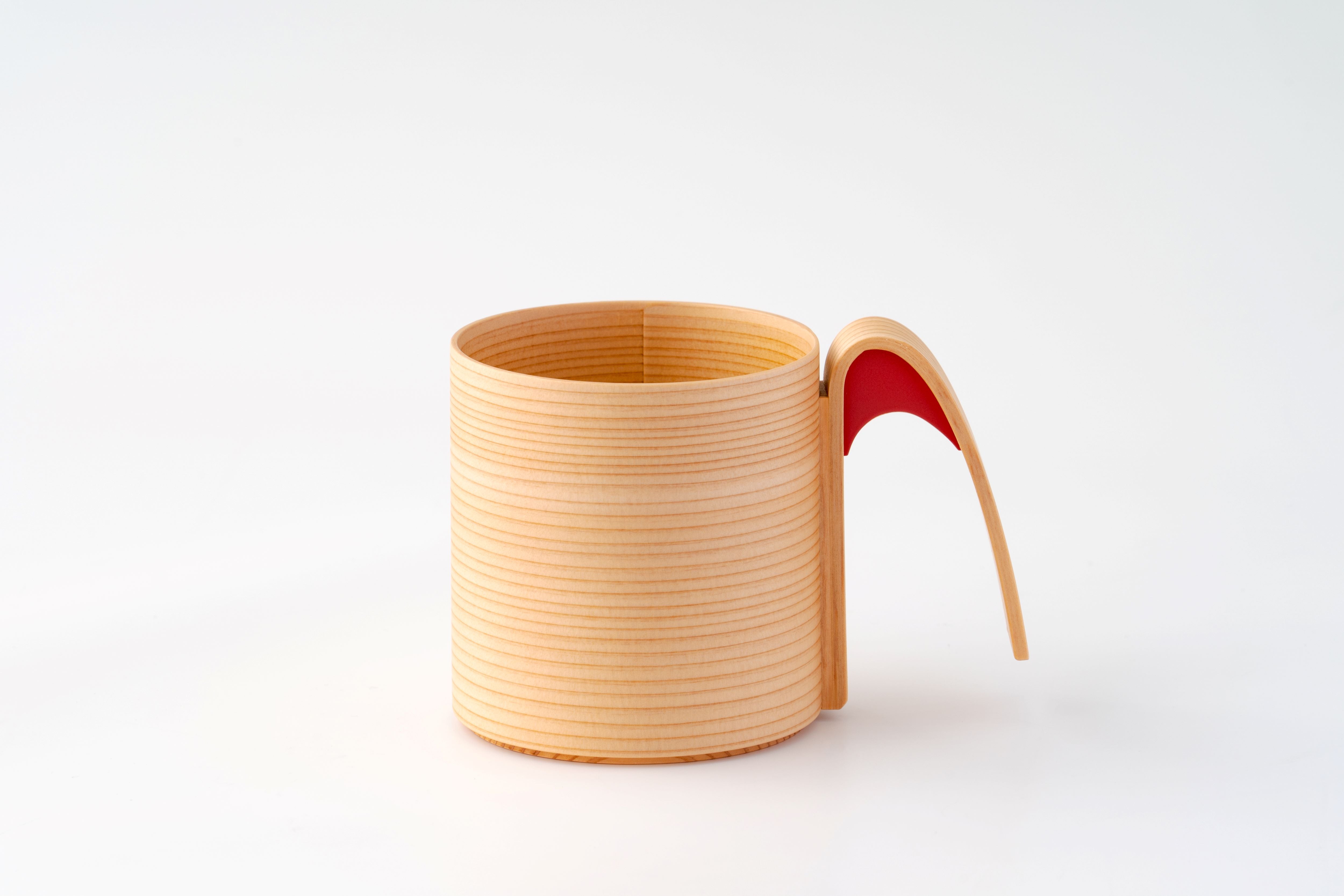 マグカップペアセット (朱・黒)