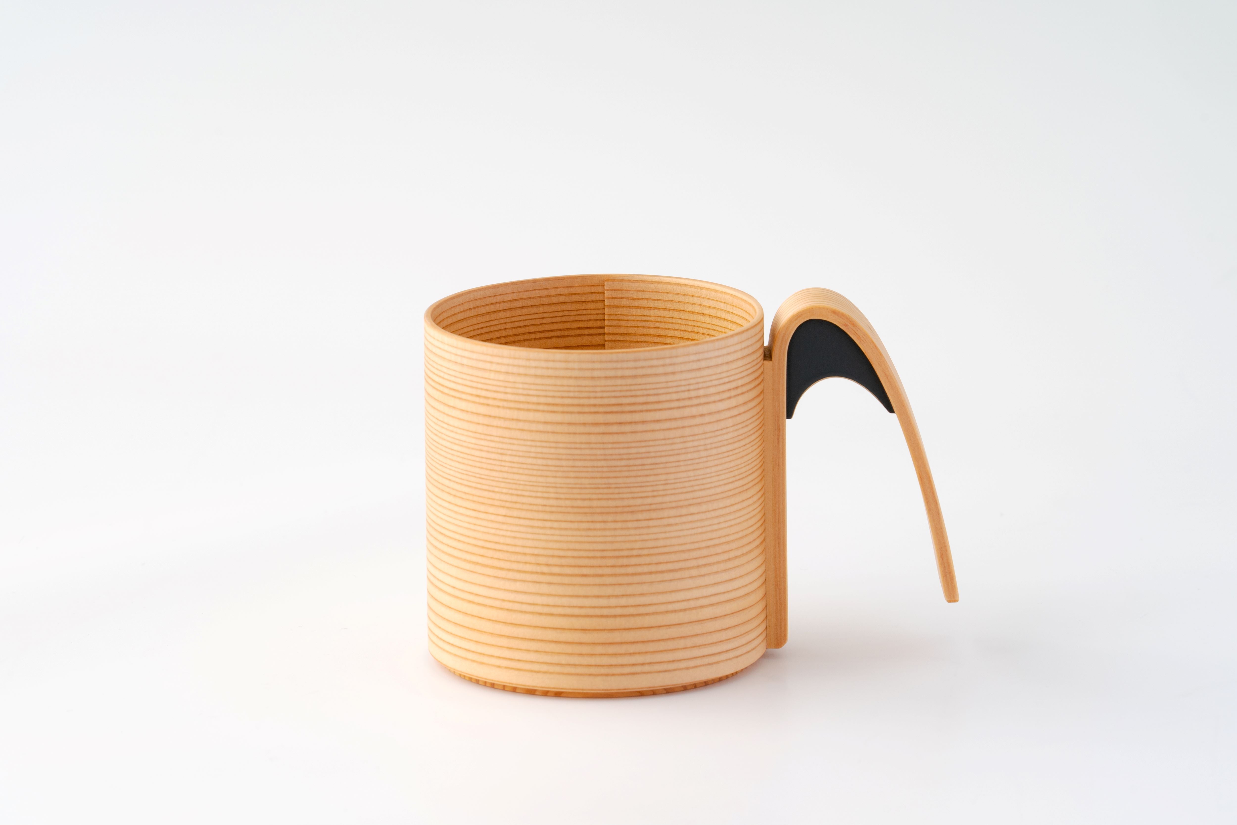 マグカップペアセット (朱・黒)