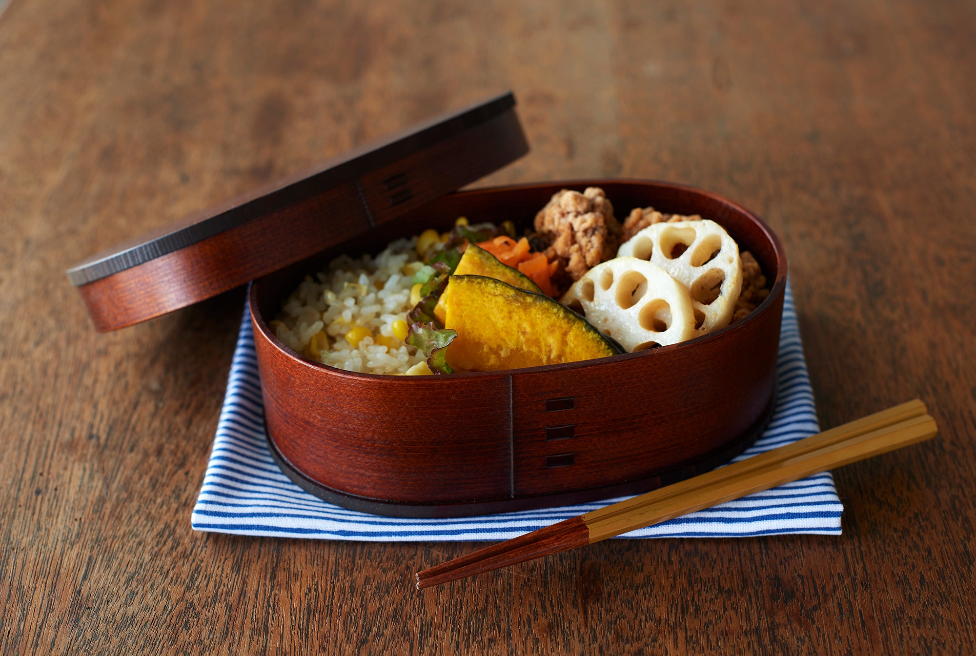 小判弁当(中)ふき漆 オンラインストア限定商品