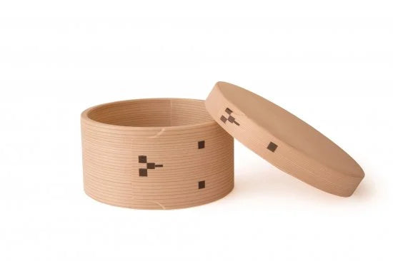 おひつ隅丸(六寸木地仕上)