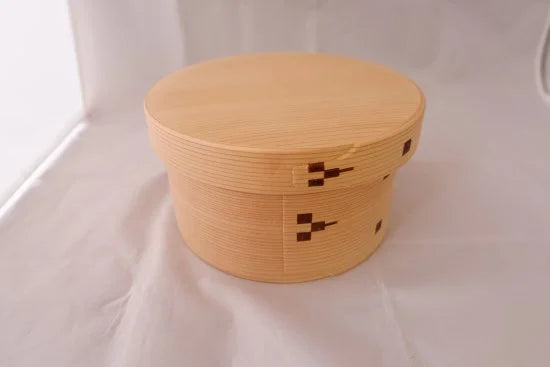 おひつ隅丸(六寸木地仕上)