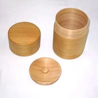 曲げ茶筒(総曲) 100g