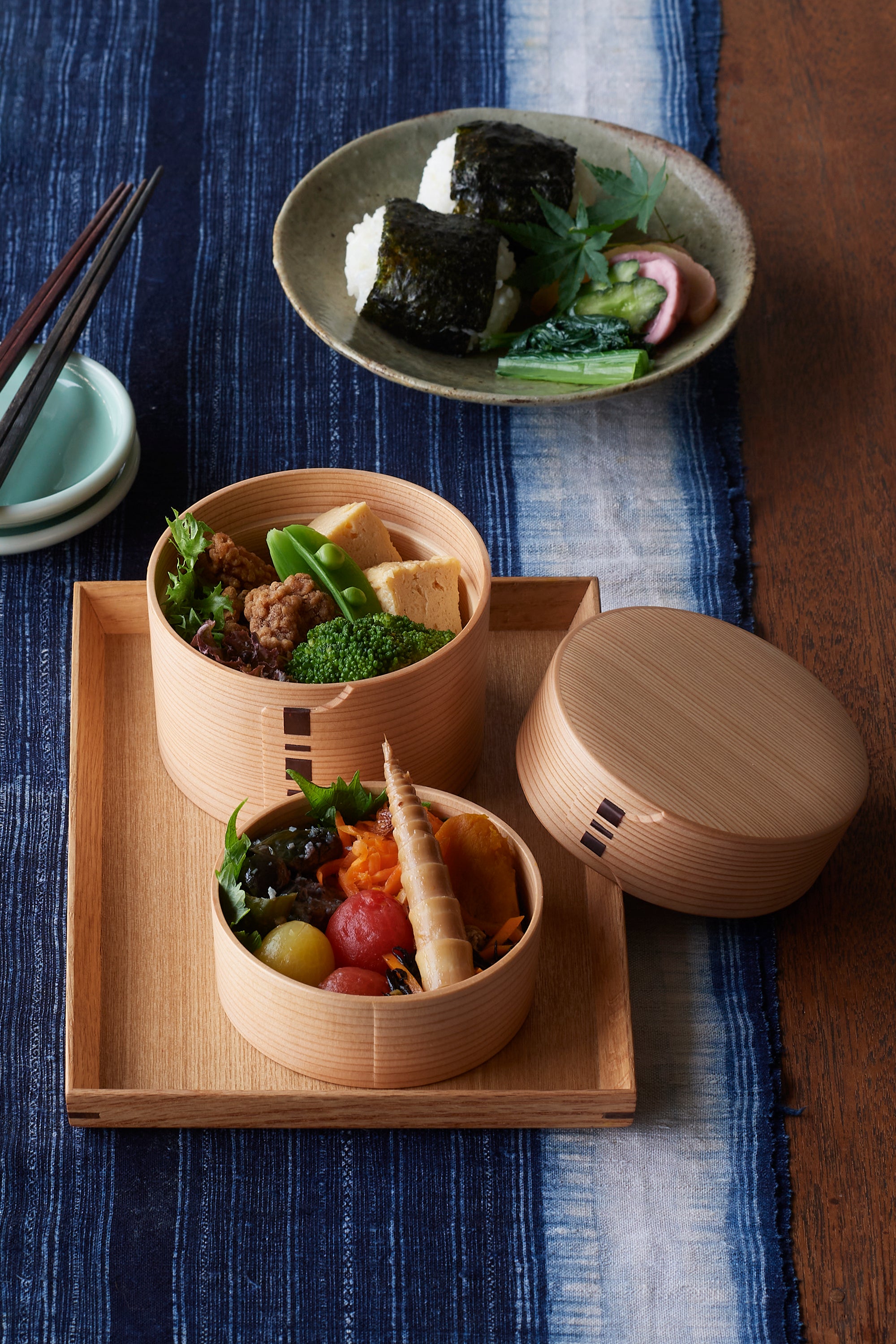 二ツ重丸弁当 - 大館工芸社 