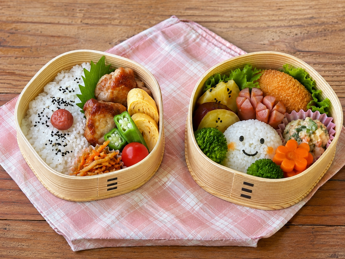 梅花弁当 かぶせ蓋